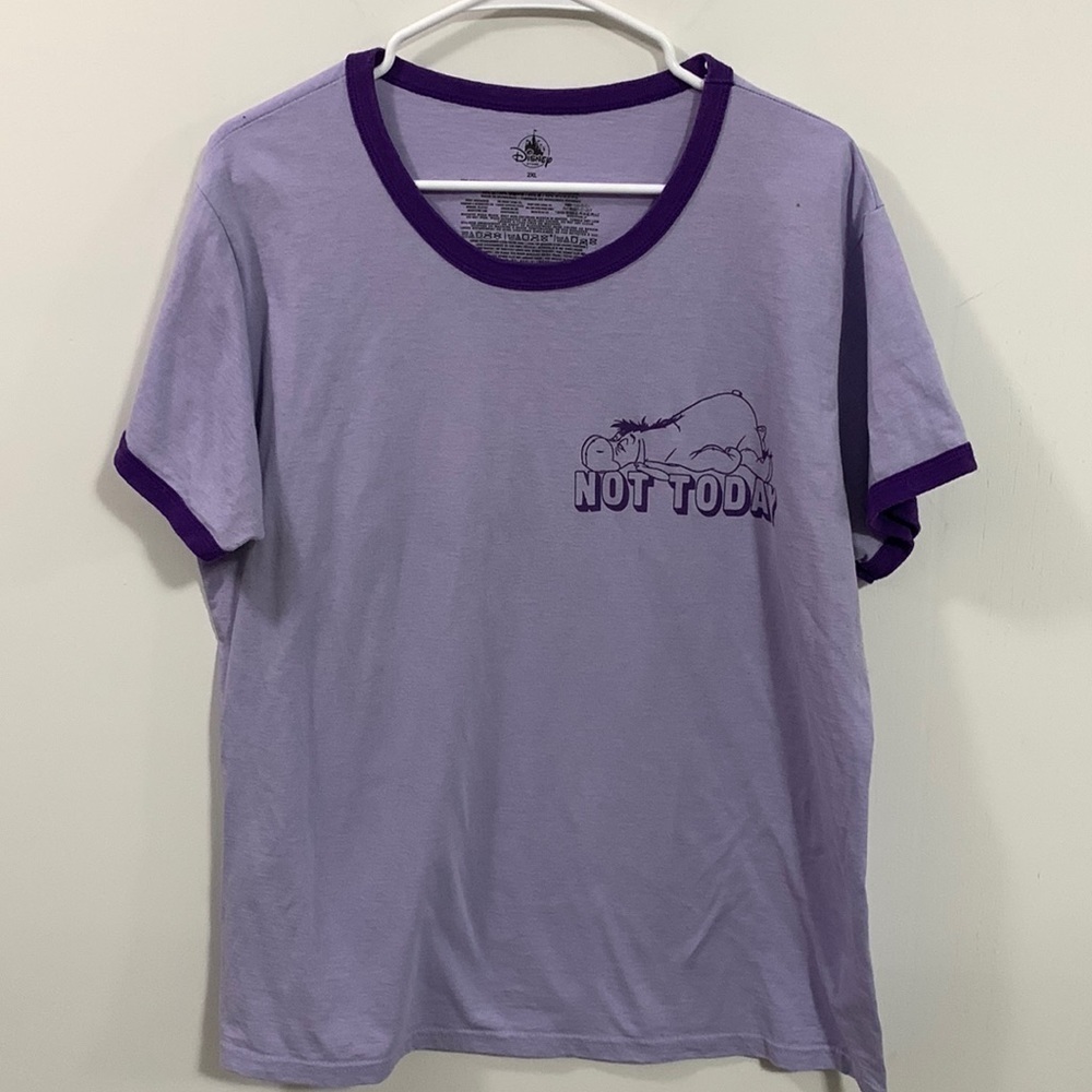 Disney Not Today Eeyore shirt Size 2XL, good condition